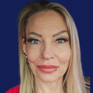 Portrait of Heather, founder of Lavish Licks